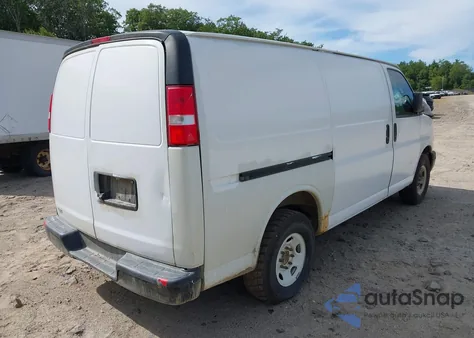 2019 Chevrolet Express 2500 Work Van from USA, damaged, VIN 1GCWGAF19K1256095